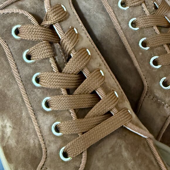 Christian Louboutin 3180608 Men's Suede Rantulow Orlato Flat Veau Velours sz 44 - Picture 14 of 14